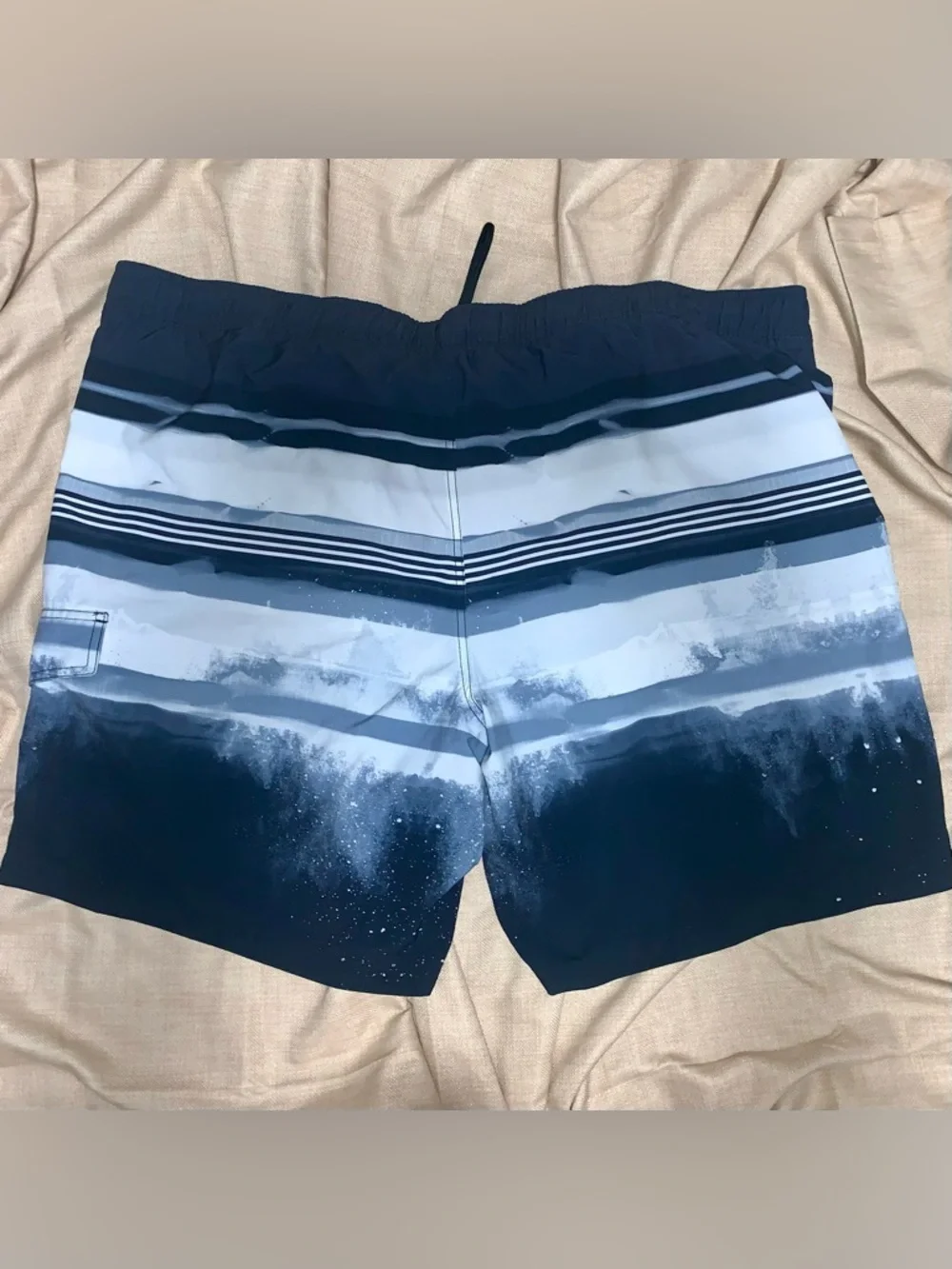 🏄‍♂️Sonoma Men’s 3XB Blue Gray Board Shorts Swim Trunks EUC